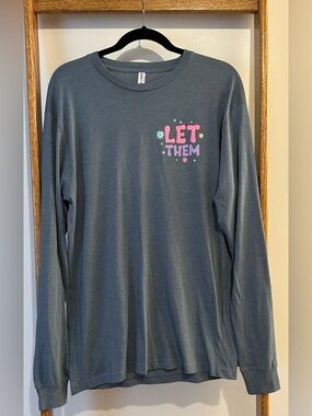 Love in Faith Graphic Let Them Long-Sleeve Tee